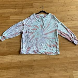 Free People Tie Dye Sweatshirt